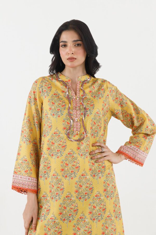 Sana Safinaz Stitched Printed Dobby Shirt+ Shalwar– SS26BSP279P2T 2