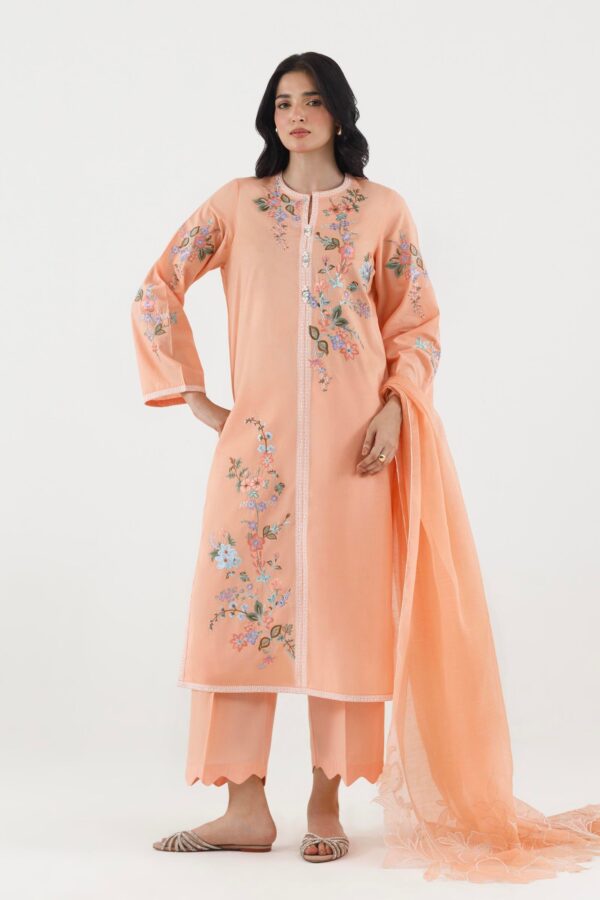 Sana Safinaz Stitched Embroidered Lawn Suit Sana Safinaz Stitched Embroidered Lawn Suit