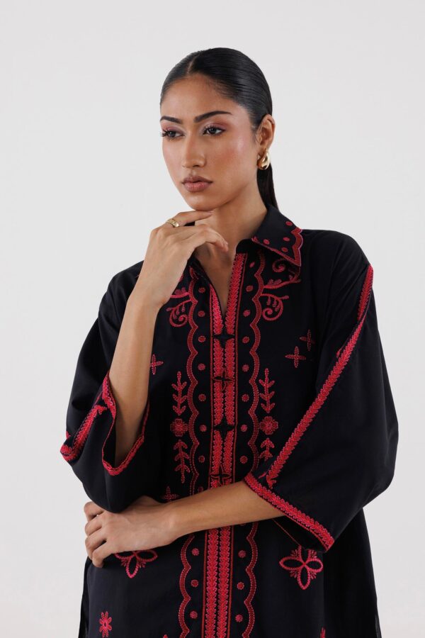 Sana Safinaz Stitched Embroidered Lawn Shirt+ Shalwar– SS26ESE353P2T 3-6