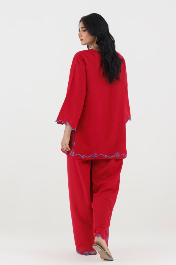 Sana safinaz stitched embroidered cambric shirt+ shalwar– ss26ese360p2t 2 Sana Safinaz Stitched Embroidered Cambric Shirt+ Shalwar– SS26ESE360P2T 2
