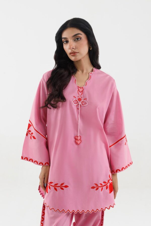 Sana Safinaz Stitched Embroidered Lawn Shirt+ Shalwar– SS26ESE389P2T 3