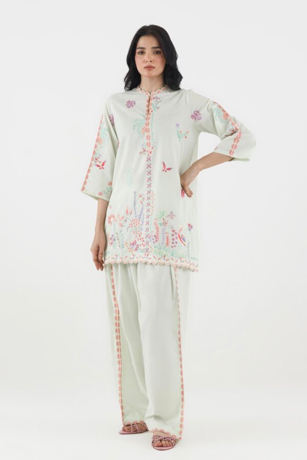 Sana Safinaz Stitched Embroidered Lawn Shirt+ Shalwar Sana Safinaz Stitched Embroidered Lawn Shirt+ Shalwar
