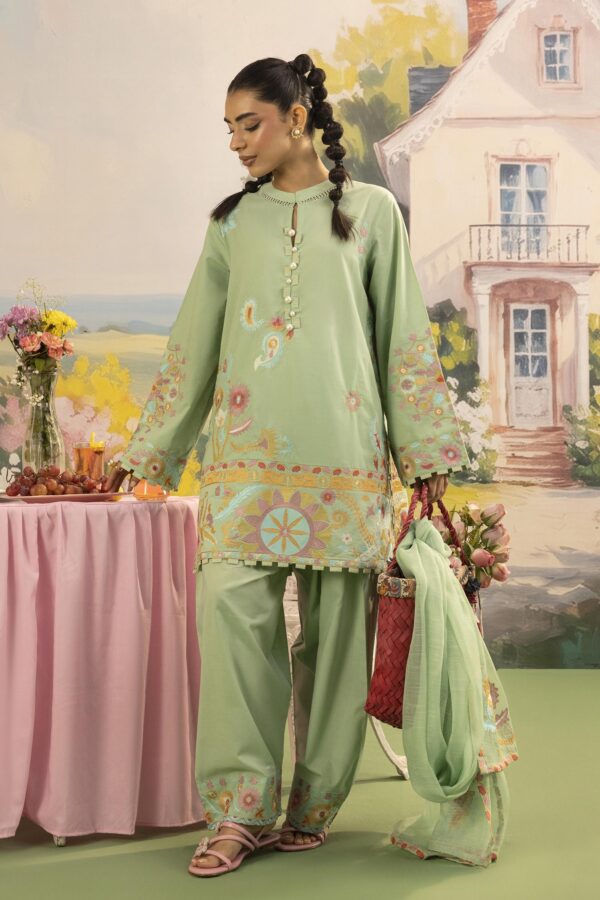 Sana Safinaz Stitched Embroidered Lawn Suit Sana Safinaz Stitched Embroidered Lawn Suit