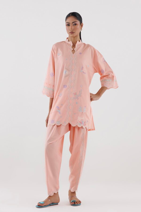 Sana Safinaz Stitched Embroidered Lawn Shirt+ Shalwar Sana Safinaz Stitched Embroidered Lawn Shirt+ Shalwar