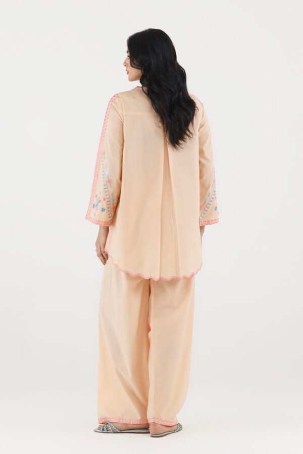 Sana Safinaz Stitched Embroidered Lawn Shirt+ Shalwar– SS26ESE425P2T 2