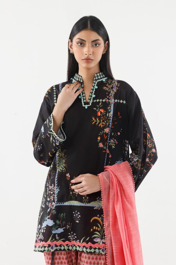 Sana Safinaz Stitched Printed Cambric Suit– SS26MHY205AP3 2