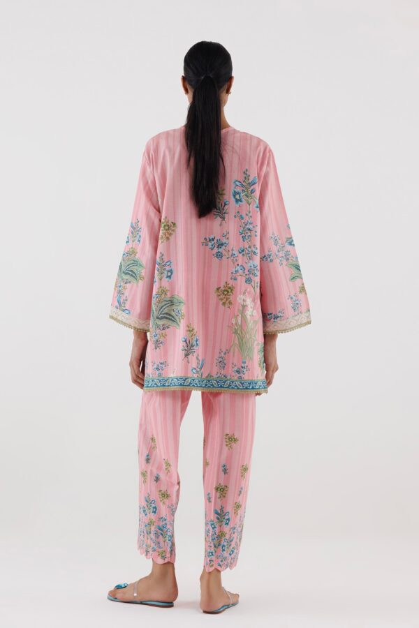 Sana Safinaz Stitched Printed Lawn Shirt+ Culotte– SS26MHY208BP2T 2