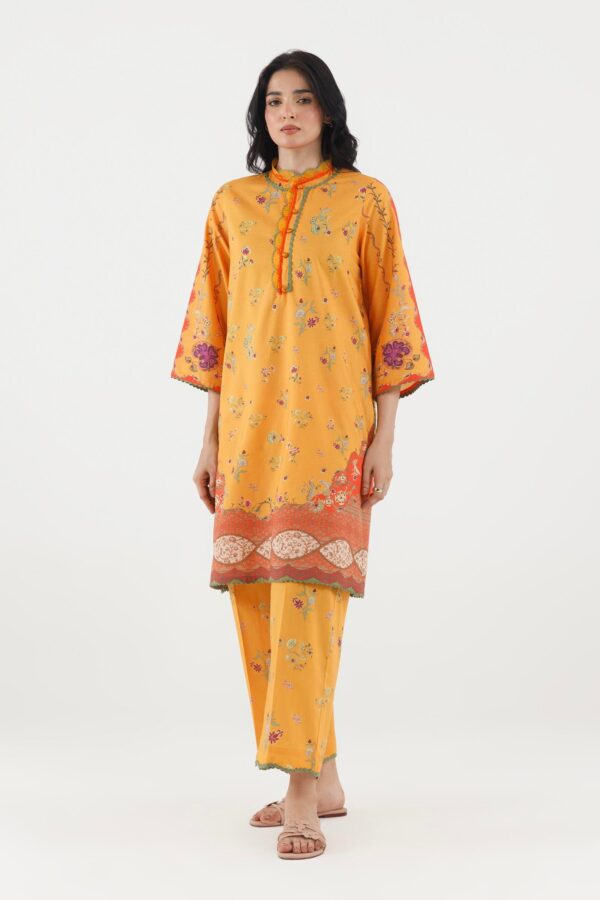 Sana Safinaz Stitched Printed Lawn Shirt+ Culotte Sana Safinaz Stitched Printed Lawn Shirt+ Culotte