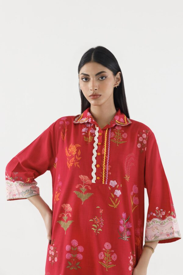 Sana Safinaz Stitched Printed Cambric Shirt+ Shalwar– SS26MHY303BP2T 3