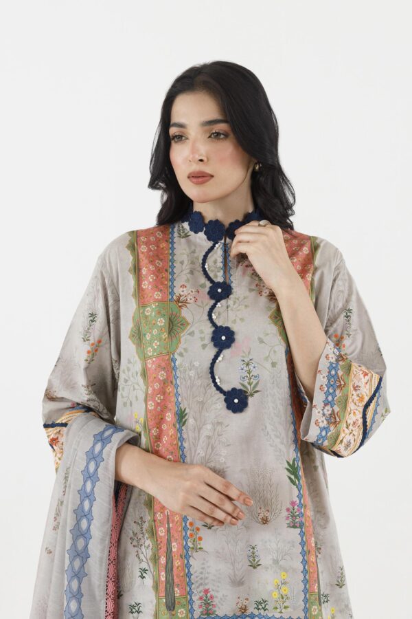 Sana Safinaz Stitched Printed Lawn Suit– SS26MHY307AP3 3