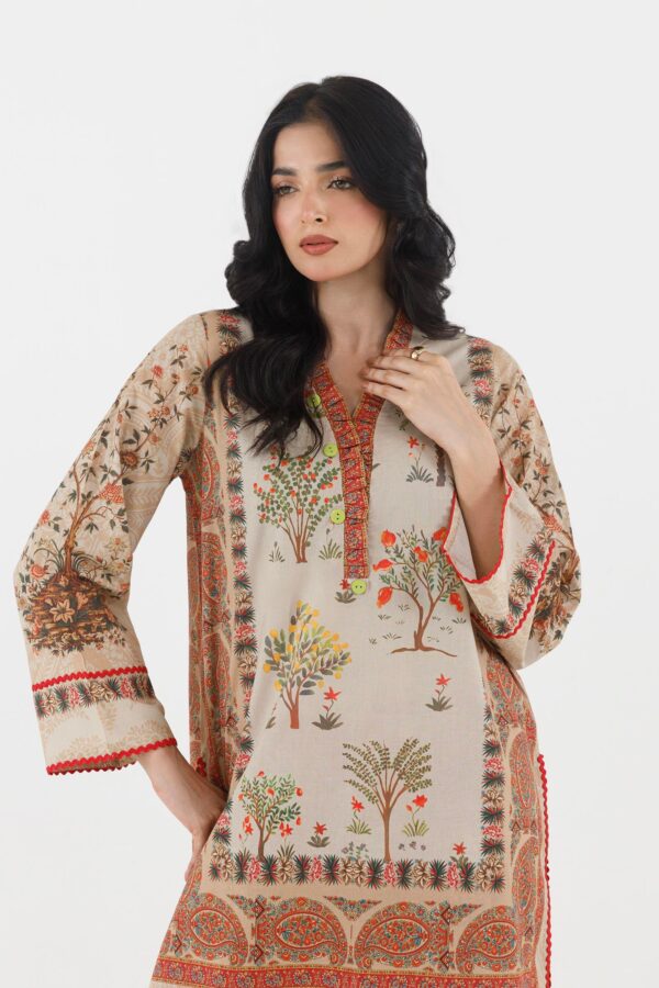 Sana Safinaz Stitched Printed Lawn Shirt+ Shalwar– SS26MHY308AP2T 3