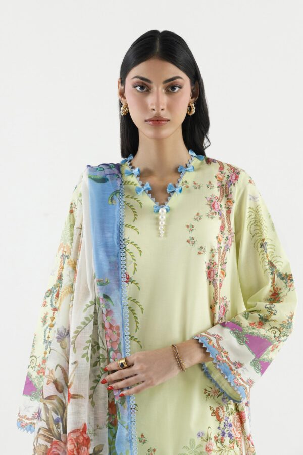 Sana Safinaz Stitched Embroidered Muzlin Suit– SS26MUZ117BP3 5