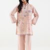 Sana Safinaz Stitched Embroidered Lawn Shirt+ Culotte