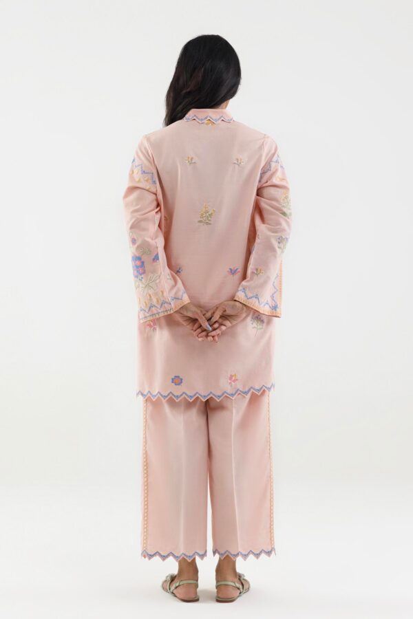 Sana safinaz stitched embroidered lawn shirt+ culotte– ss26sge463p2t 2 Sana Safinaz Stitched Embroidered Lawn Shirt+ Culotte– SS26SGE463P2T 2