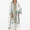 Sana Safinaz Stitched Printed Satin Shirt+ Dupatta
