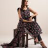 Sapphire women's unstitched lawn printed black 3 piece suit – u2tdds26v640 Sapphire Women's Unstitched Lawn Printed Black 3 Piece Suit – U2TDDS26V640