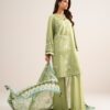 Sapphire Women's Unstitched Lawn Printed Green 3 Piece Suit – U2TDDS26V758