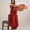 Sapphire women's unstitched lawn embroidered orange 3 piece suit – u3pdds26v633 Sapphire Women's Unstitched Lawn Embroidered Orange 3 Piece Suit – U3PDDS26V633
