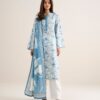 Sapphire women's unstitched lawn printed white and blue 3 piece suit – u3pdds26v657 Sapphire Women's Unstitched Lawn Printed White and Blue 3 Piece Suit – U3PDDS26V657