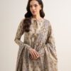 Sapphire women's unstitched cotton printed beige 3 piece suit – u3pdds26v716 Sapphire Women's Unstitched Cotton Printed Beige 3 Piece Suit – U3PDDS26V716