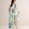 Sapphire women's unstitched lawn printed off white 3 piece suit – u3pdds26v719 Sapphire Women's Unstitched Lawn Printed Off White 3 Piece Suit – U3PDDS26V719