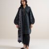 Sapphire Women's Unstitched Lawn Printed Black 3 Piece Suit – U3PDDS26V723