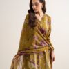 Sapphire Women's Unstitched Arabic Lawn Printed Brown – U3PDDS26V725