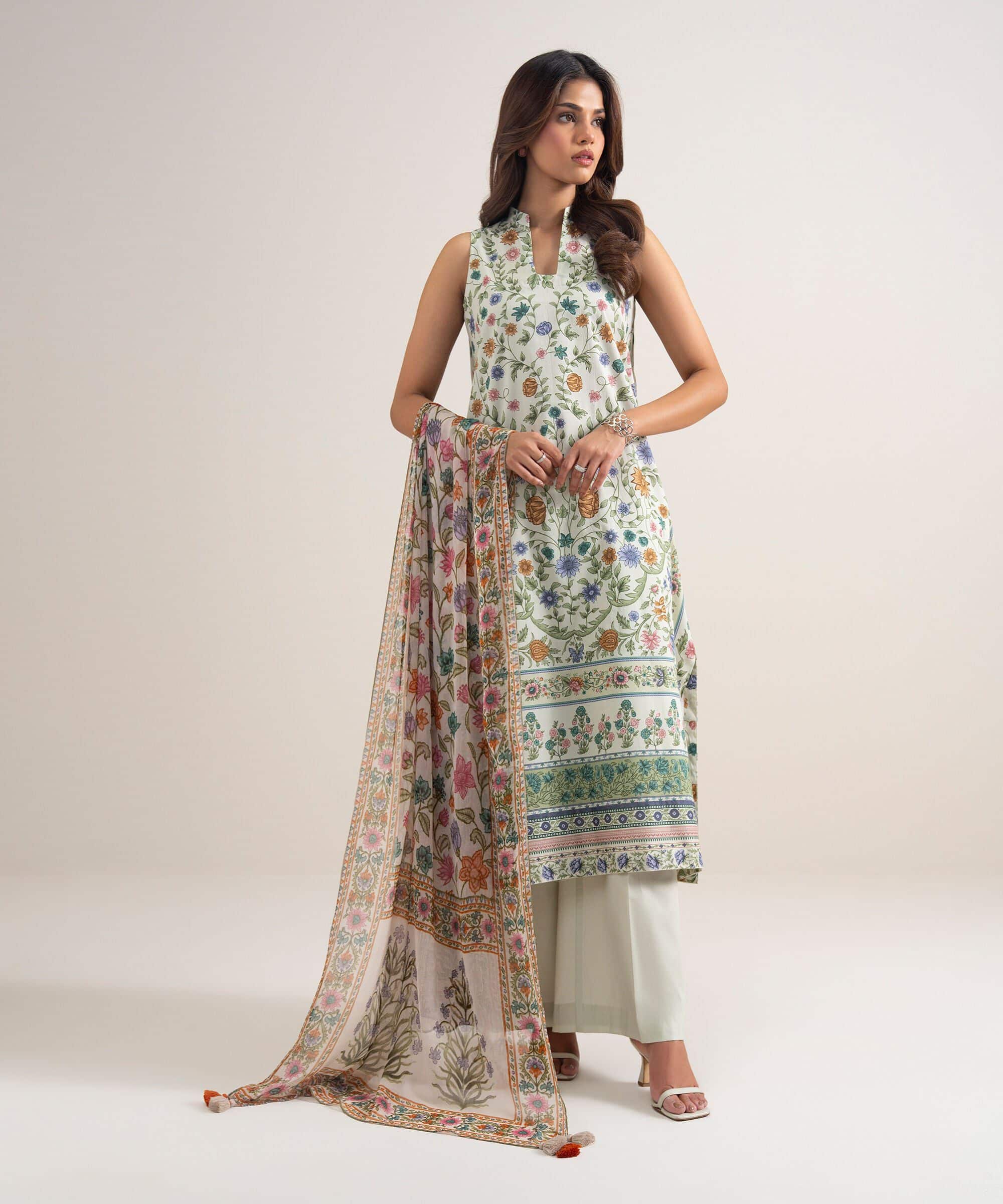 Sapphire women's unstitched lawn printed multi 3 piece suit – u3pdys26v713 Sapphire Women's Unstitched Lawn Printed Multi 3 Piece Suit – U3PDYS26V713
