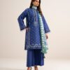 Sapphire women's unstitched lawn embroidered blue 3 piece suit – u3peadd26v19 Sapphire Women's Unstitched Lawn Embroidered Blue 3 Piece Suit – U3PEADD26V19