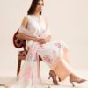 Sapphire Women's Unstitched Lawn Embroidered Off White 3 Piece Suit – U3PESGS26V78