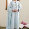 Cross stitch frosted mist-3pc embroidered lawn suit Cross Stitch FROSTED MIST-3PC EMBROIDERED LAWN SUIT