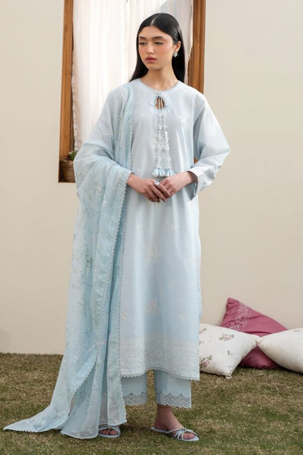 Cross Stitch FROSTED MIST-3PC EMBROIDERED LAWN SUIT Cross Stitch FROSTED MIST-3PC EMBROIDERED LAWN SUIT