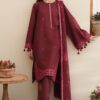 Cross stitch windsor red-3pc embroidered lawn suit Cross Stitch WINDSOR RED-3PC EMBROIDERED LAWN SUIT