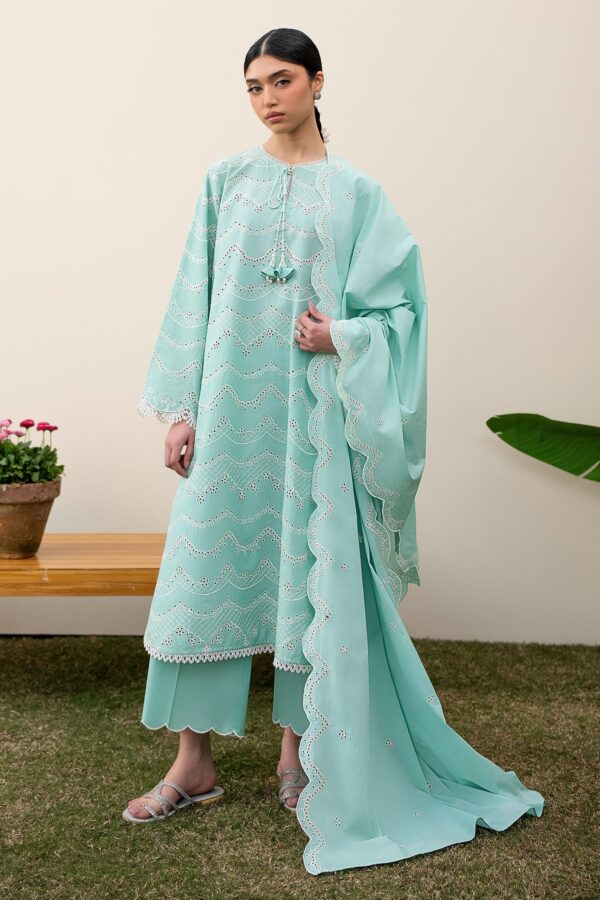 Cross Stitch NEO MINT-3PC EMBROIDERED LAWN SUIT Cross Stitch NEO MINT-3PC EMBROIDERED LAWN SUIT