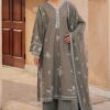 Cross stitch olivine bloom-3pc embroidered lawn suit Cross Stitch OLIVINE BLOOM-3PC EMBROIDERED LAWN SUIT
