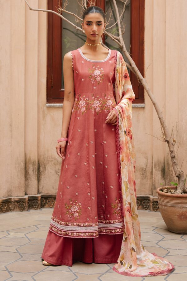 Cross Stitch ROSEATE WHISPER-3PC EMBROIDERED LAWN SUIT Cross Stitch ROSEATE WHISPER-3PC EMBROIDERED LAWN SUIT