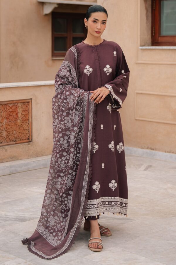 Cross Stitch NOIR UMBER-3PC EMBROIDERED LAWN SUIT Cross Stitch NOIR UMBER-3PC EMBROIDERED LAWN SUIT