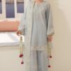 Cross stitch aqua whisper-3pc embroidered lawn suit Cross Stitch AQUA WHISPER-3PC EMBROIDERED LAWN SUIT