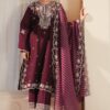 Cross stitch berry mist-3pc embroidered lawn suit Cross Stitch BERRY MIST-3PC EMBROIDERED LAWN SUIT