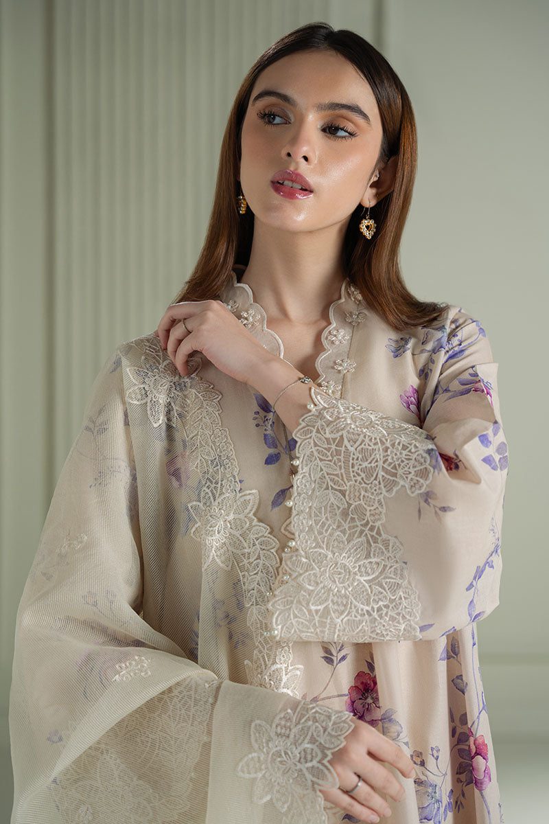 Cross stitch blooming sand- 3pc embroidered lawn suit– emb lawn 0048 aiz05867 Cross Stitch BLOOMING SAND- 3PC EMBROIDERED LAWN SUIT– emb lawn 0048 AIZ05867