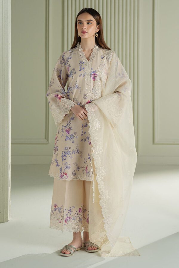 Cross Stitch BLOOMING SAND- 3PC EMBROIDERED LAWN SUIT Cross Stitch BLOOMING SAND- 3PC EMBROIDERED LAWN SUIT