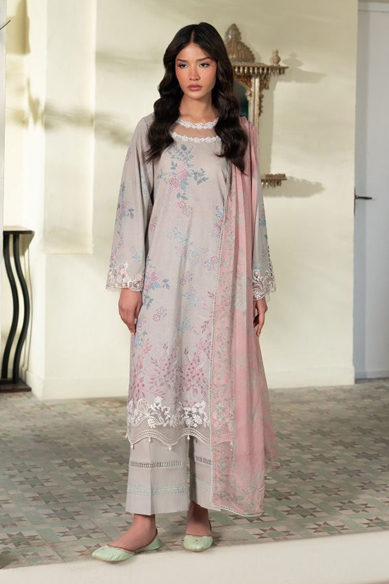 Cross stitch crystal splash- 3pc embroidered lawn suit Cross Stitch CRYSTAL SPLASH- 3PC EMBROIDERED LAWN SUIT