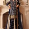 Charizma 3-pc unstitched embroidered luxury chiffon djw6-02 Charizma 3-PC Unstitched Embroidered Luxury Chiffon DJW6-02
