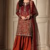 Charizma 3-PC Unstitched Embroidered Luxury Chiffon DJW6-08