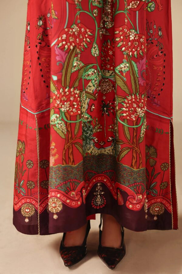 Ak kaftans ammara khan | red fable (d-04)– detail view 5 AK Kaftans Ammara Khan | Red Fable (D-04)– detail view 5