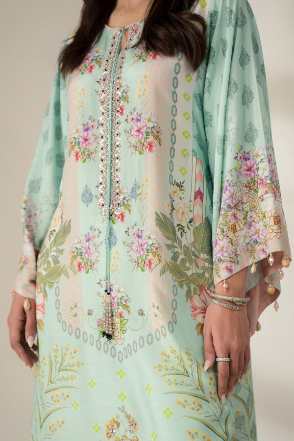 Ak kaftans ammara khan | floral boho glam kaftan (d-3)– detail view 3 AK Kaftans Ammara Khan | Floral Boho Glam Kaftan (D-3)– detail view 3