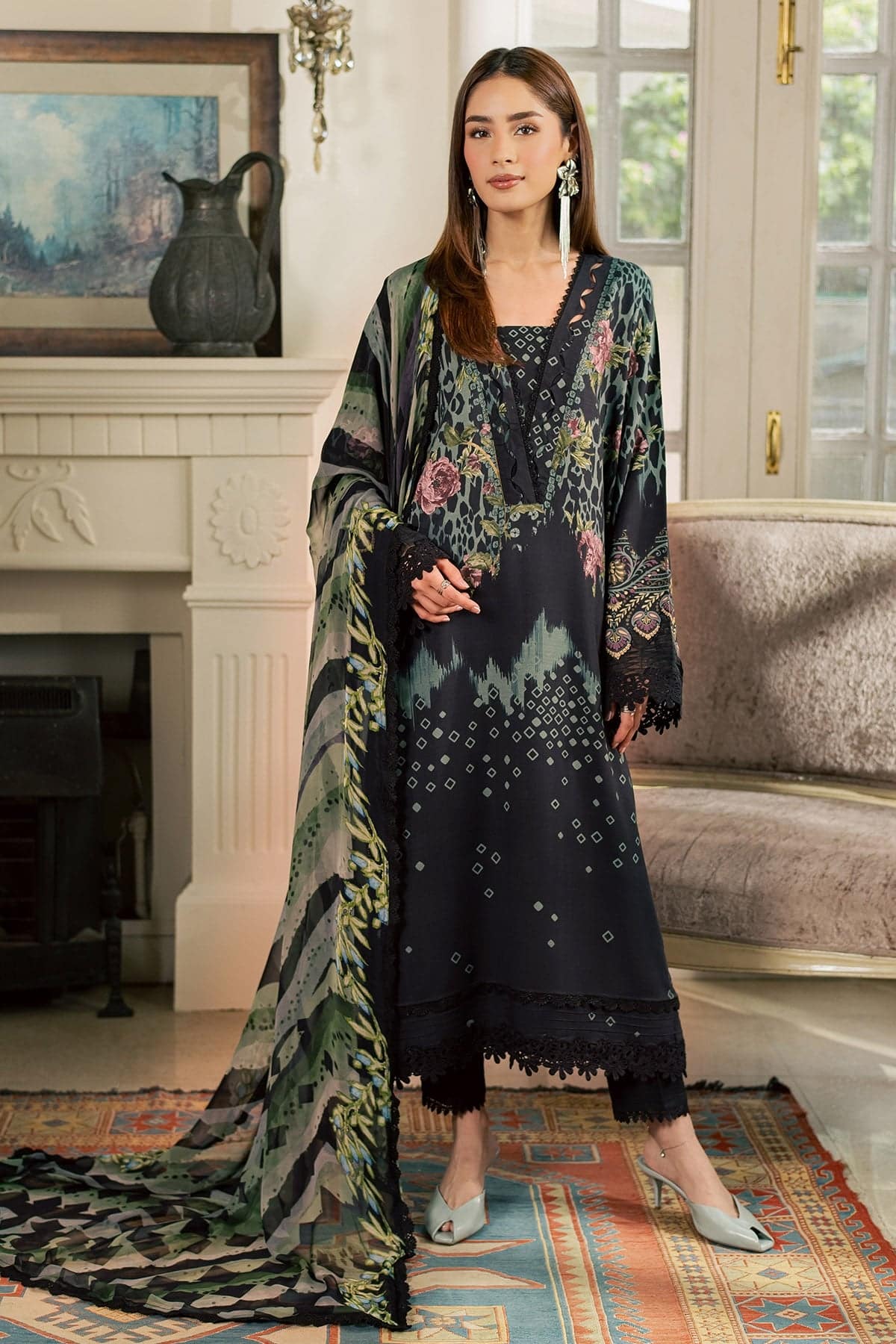 Nureh printed viscose sp-213– alternate view Nureh Printed Viscose SP-213– alternate view