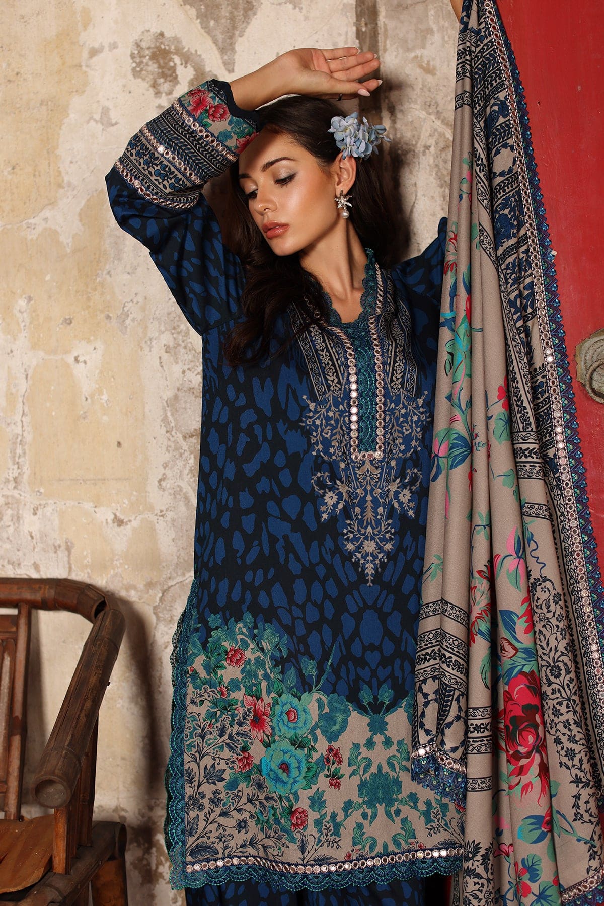 Aniq v1 linen 2026 charizma | 3-pc unstitched embroidered linen collection anw7-09– 29a2846 Aniq V1 Linen 2026 Charizma | 3-PC Unstitched Embroidered Linen Collection ANW7-09– 29A2846