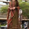 Poshima winter v1-2026 charizma | 3-pc unstitched peach leather collection psw6-05 Poshima Winter V1-2026 Charizma | 3-PC Unstitched Peach Leather Collection PSW6-05