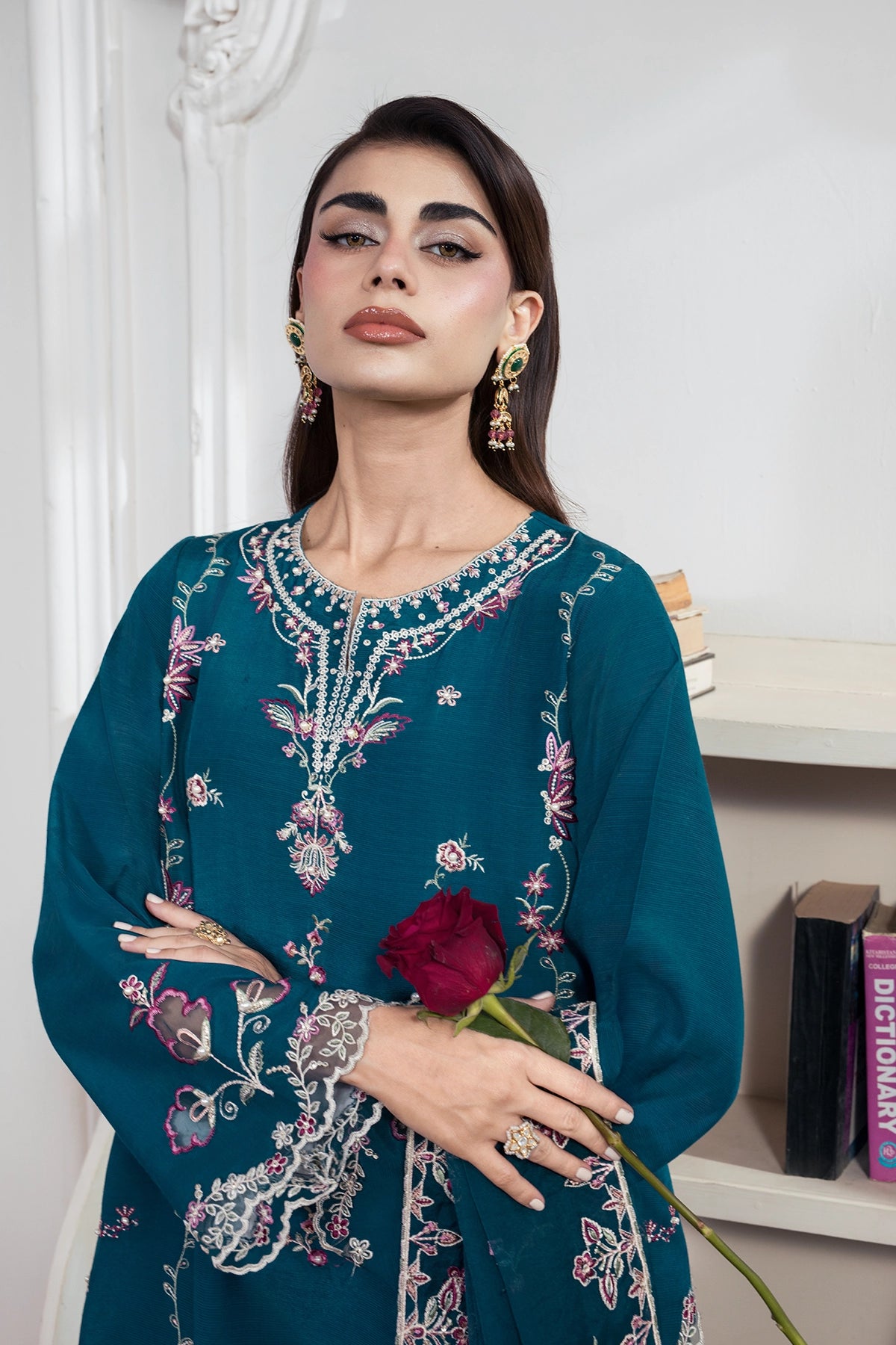Lumeire silk '26 rang rasiya | carmin Lumeire Silk '26 Rang Rasiya | Carmin - Image 6